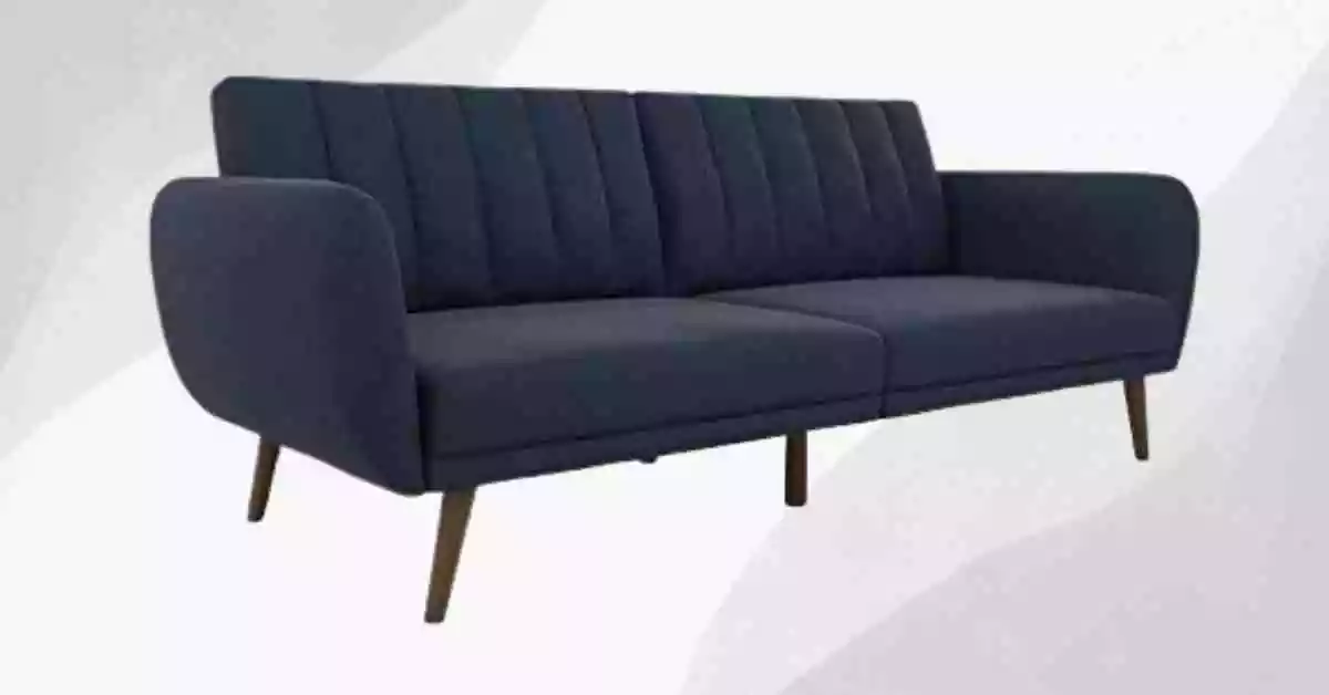 Novogratz Brittany Sofa Futon Most Durable Couches For Families