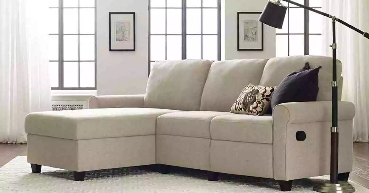 Serta Copenhagen Reclining Sectional Most Durable Couches For Families