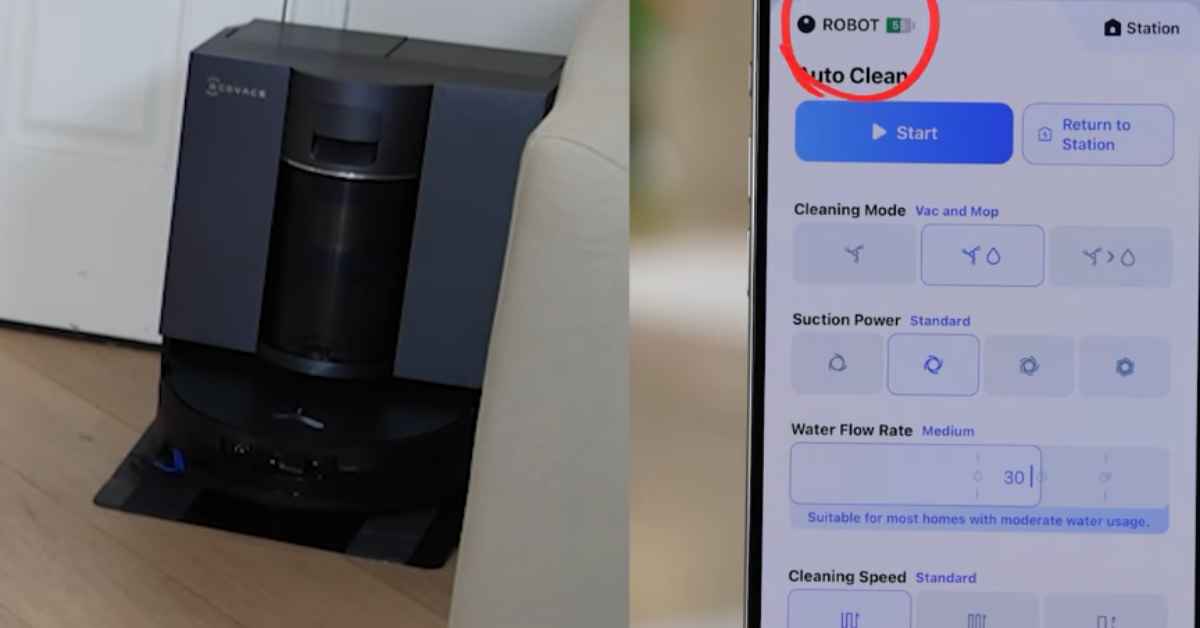 Ecovacs Deebot X12 OmniCyclone Mobile App